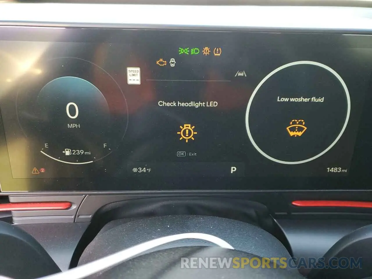 9 Photograph of a damaged car KM8HB3A39SU190895 HYUNDAI KONA 2025