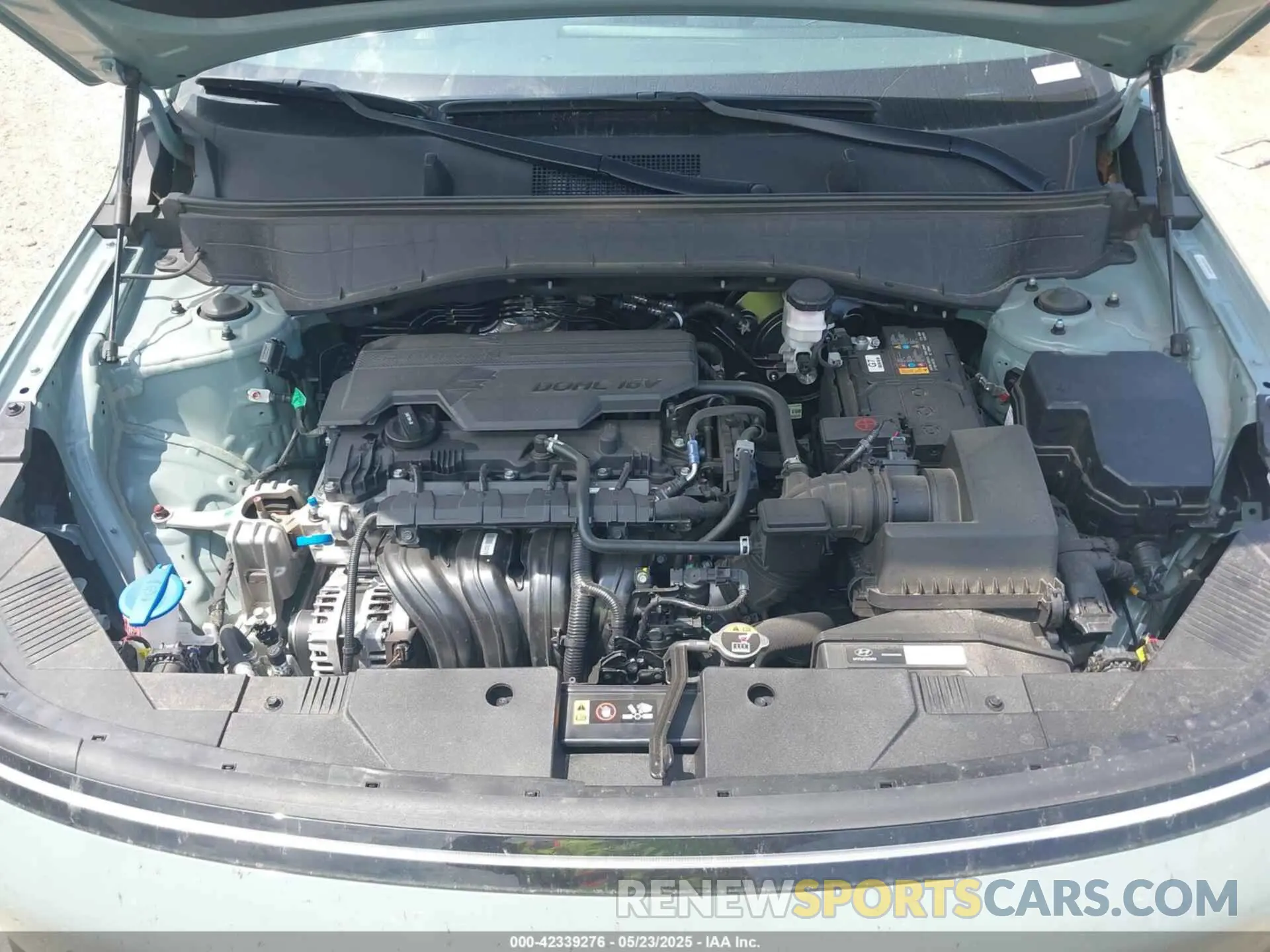 10 Photograph of a damaged car KM8HB3AB0SU235763 HYUNDAI KONA 2025