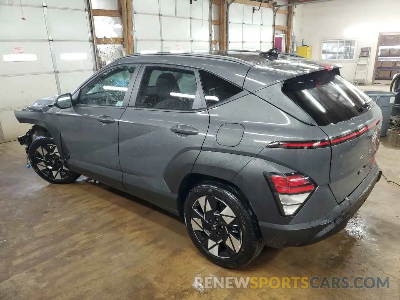 2 Photograph of a damaged car KM8HB3AB0SU272540 HYUNDAI KONA 2025