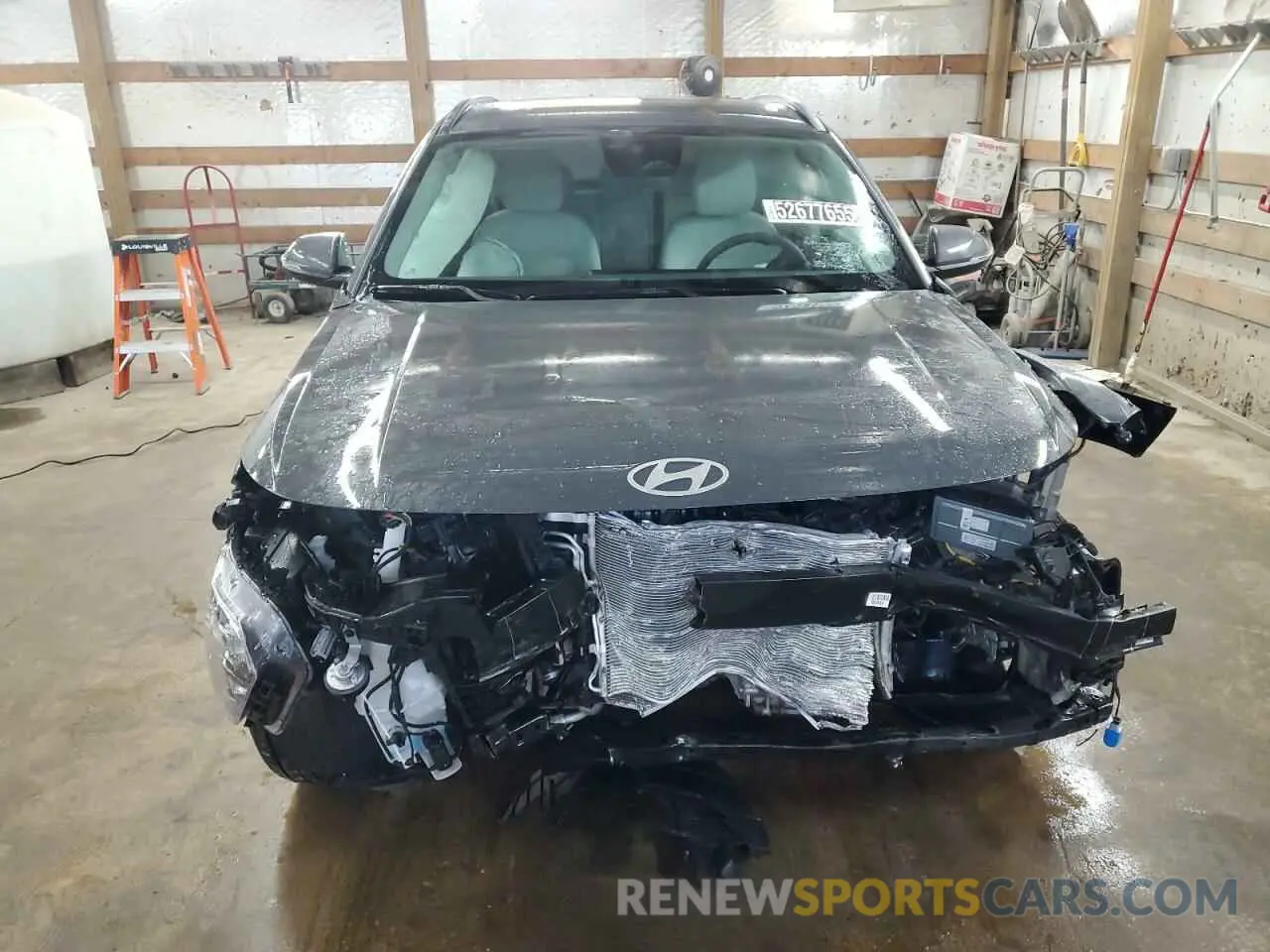 5 Photograph of a damaged car KM8HB3AB0SU272540 HYUNDAI KONA 2025