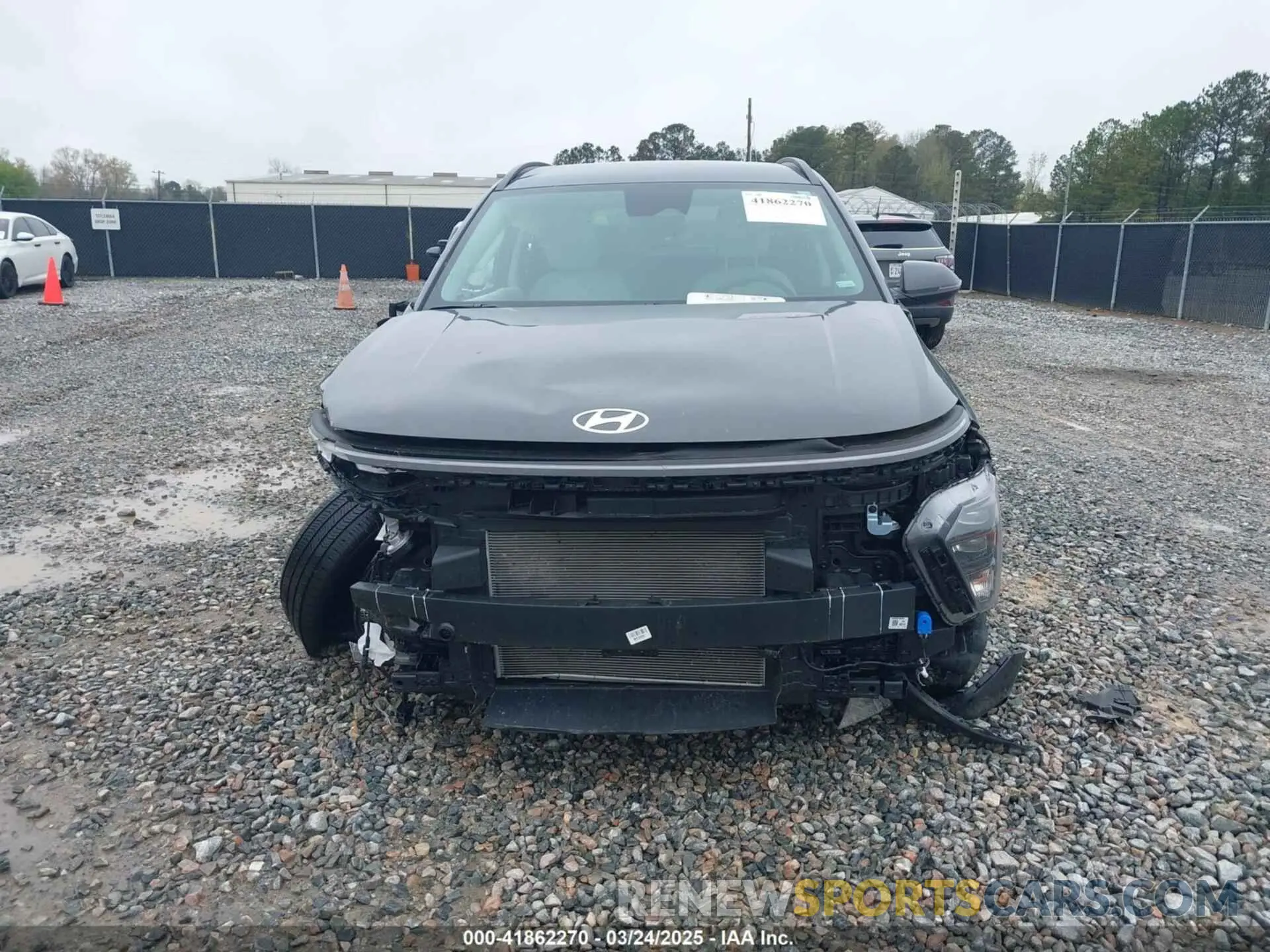 13 Photograph of a damaged car KM8HB3AB1SU209284 HYUNDAI KONA 2025