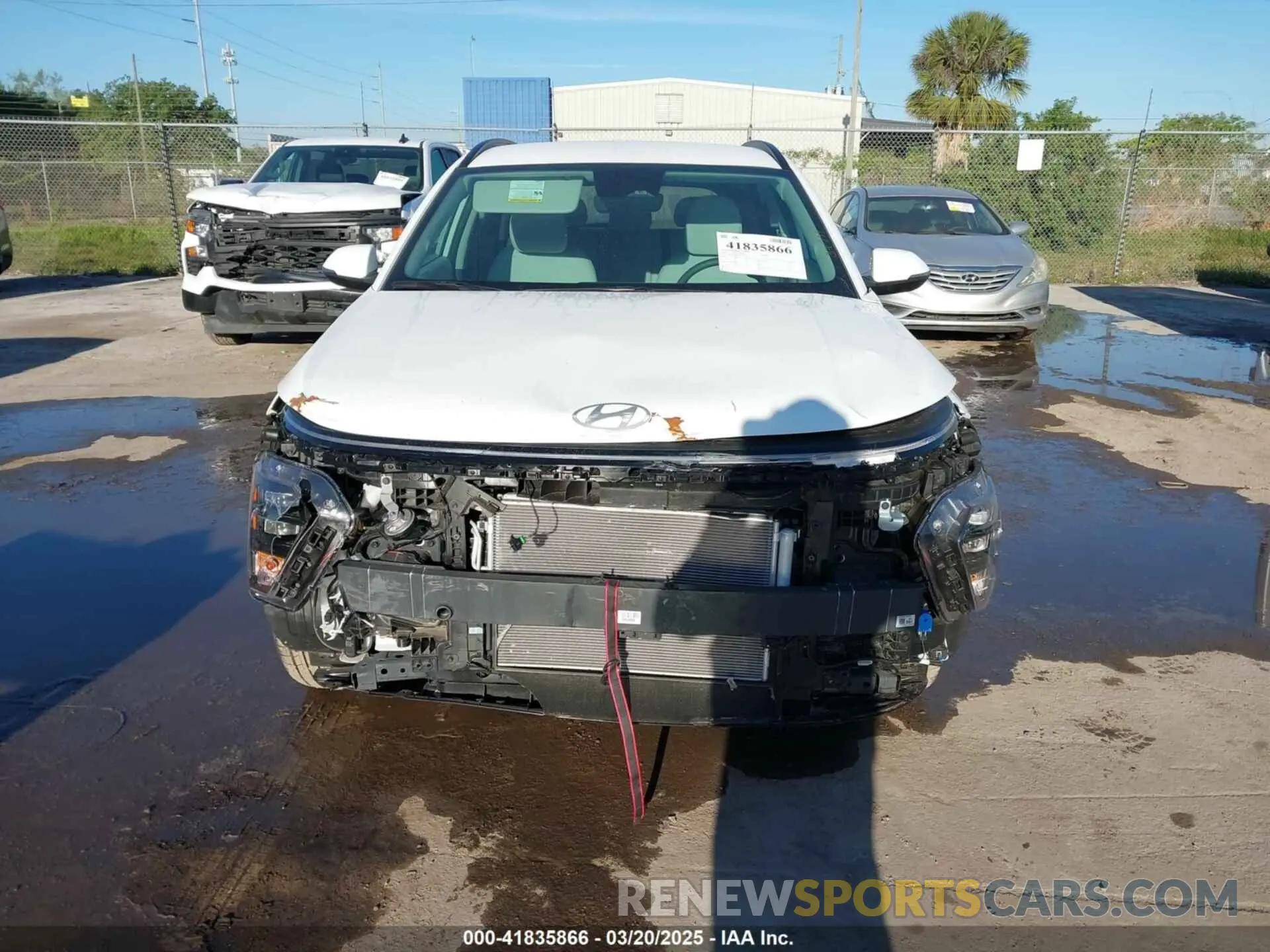 12 Photograph of a damaged car KM8HB3AB1SU215294 HYUNDAI KONA 2025