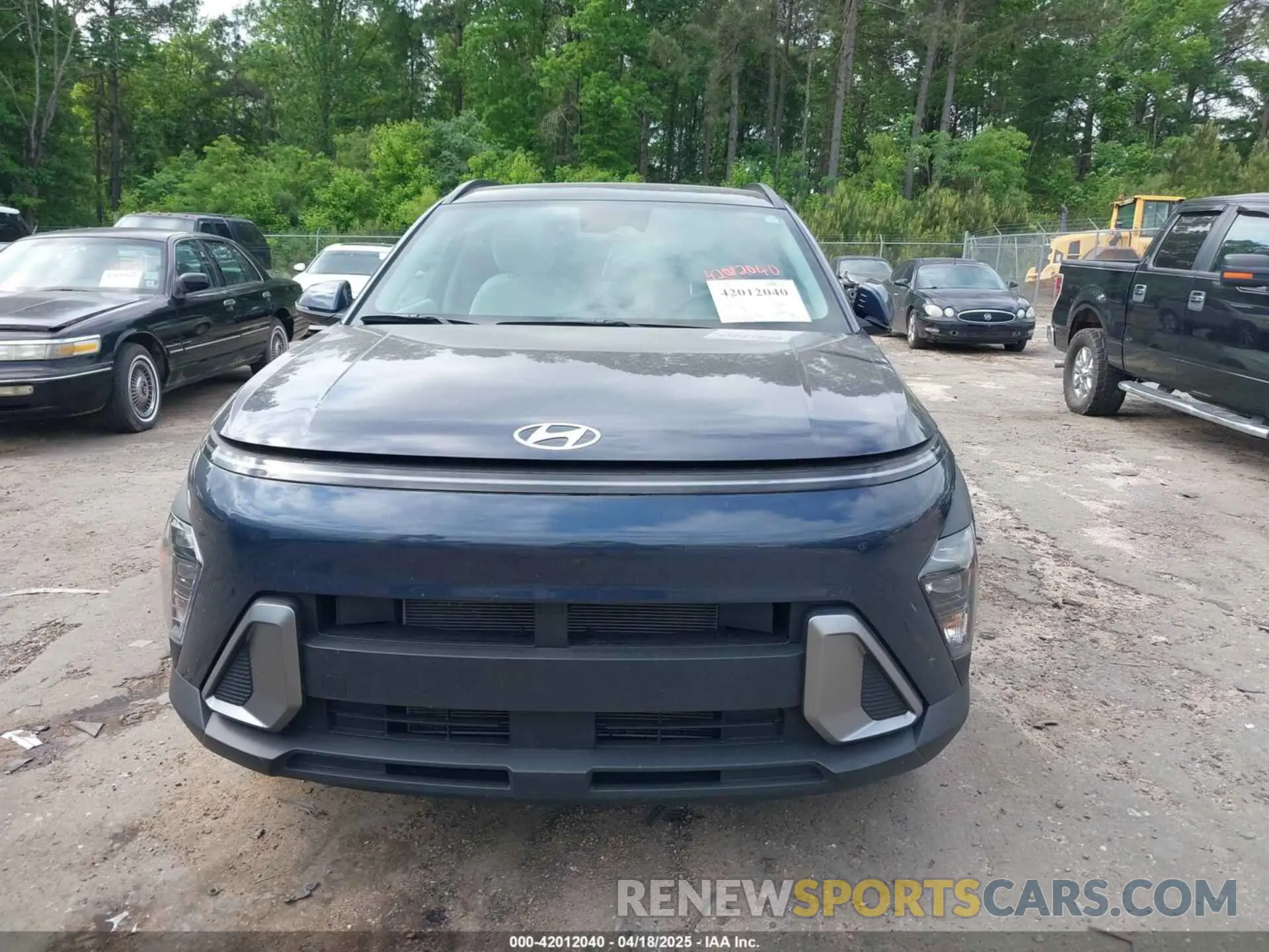6 Photograph of a damaged car KM8HB3AB2SU214218 HYUNDAI KONA 2025