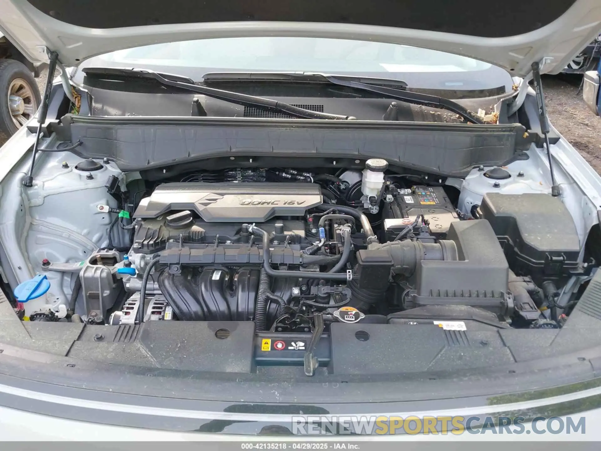 10 Фотография поврежденного автомобиля KM8HB3AB3SU215152 HYUNDAI KONA 2025