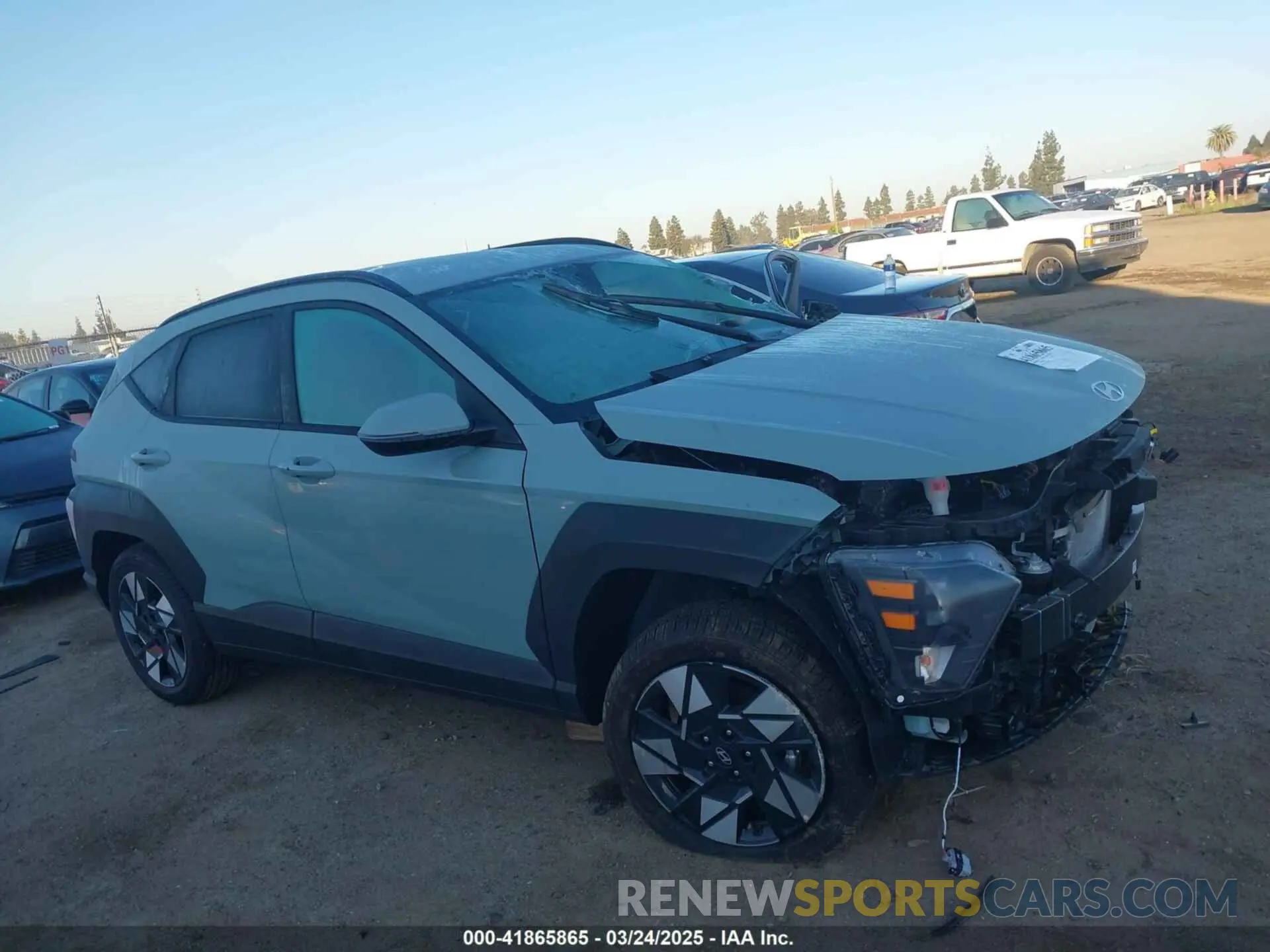 13 Фотография поврежденного автомобиля KM8HB3AB7SU226476 HYUNDAI KONA 2025
