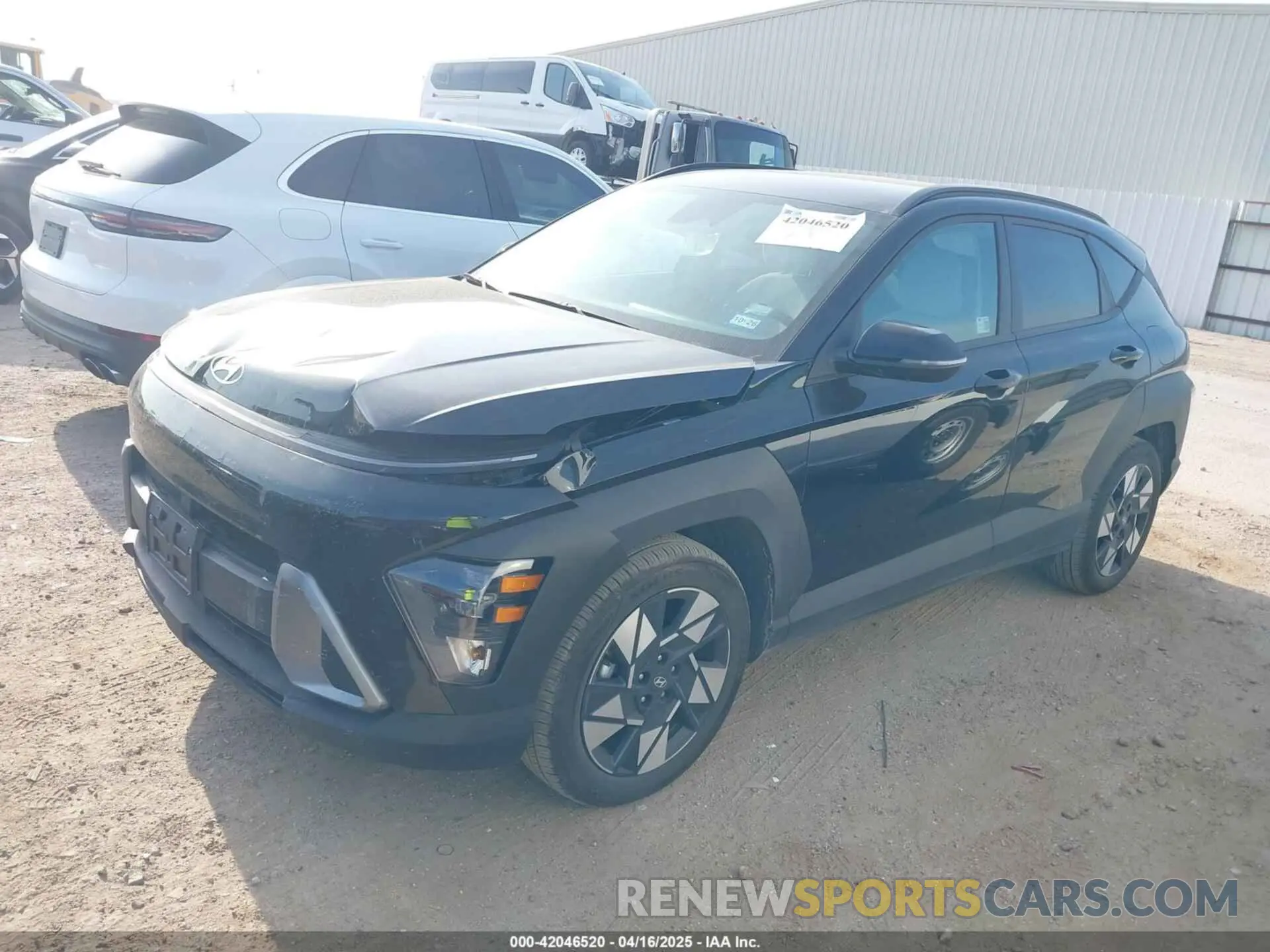 2 Фотография поврежденного автомобиля KM8HB3AB9SU223742 HYUNDAI KONA 2025