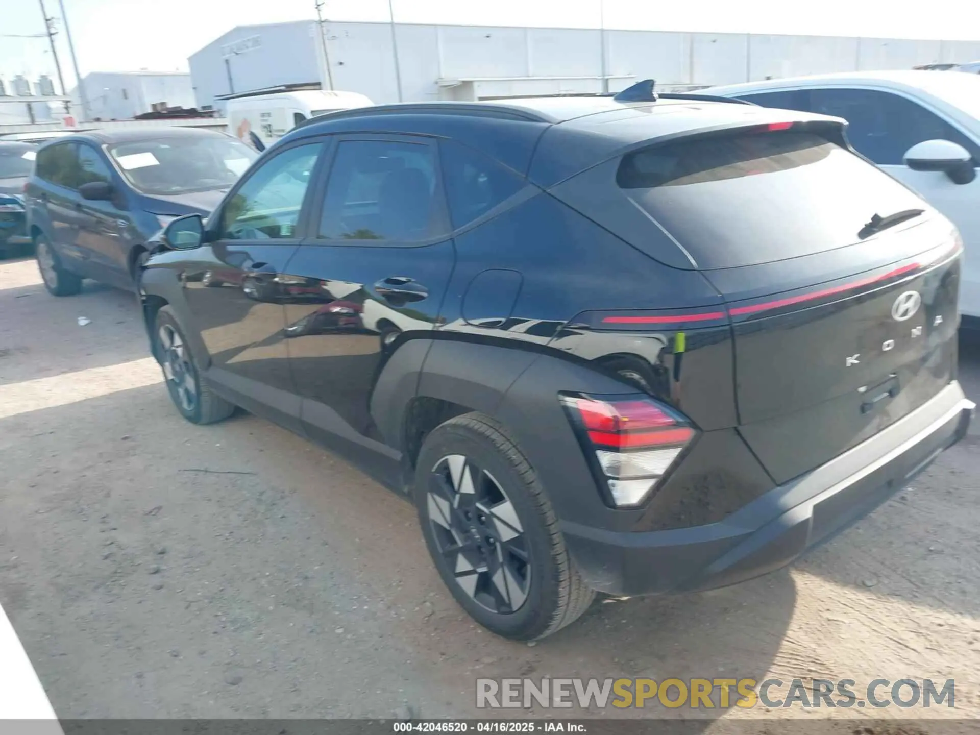 3 Фотография поврежденного автомобиля KM8HB3AB9SU223742 HYUNDAI KONA 2025