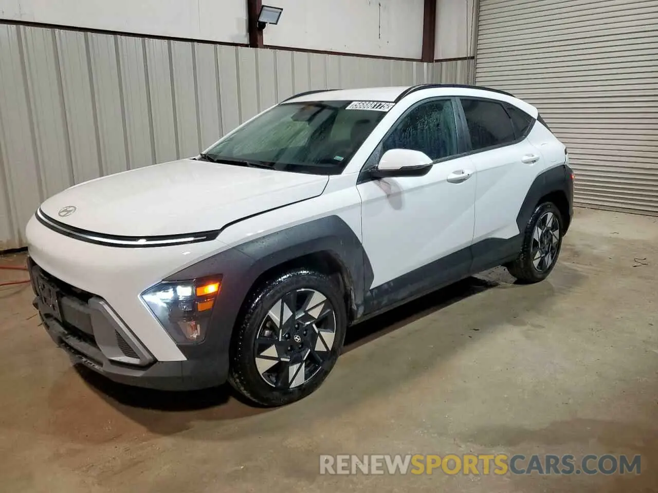 1 Photograph of a damaged car KM8HB3AB9SU235843 HYUNDAI KONA 2025