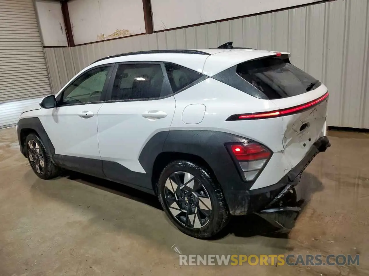 2 Photograph of a damaged car KM8HB3AB9SU235843 HYUNDAI KONA 2025
