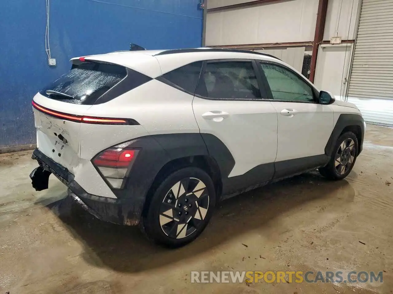 3 Photograph of a damaged car KM8HB3AB9SU235843 HYUNDAI KONA 2025