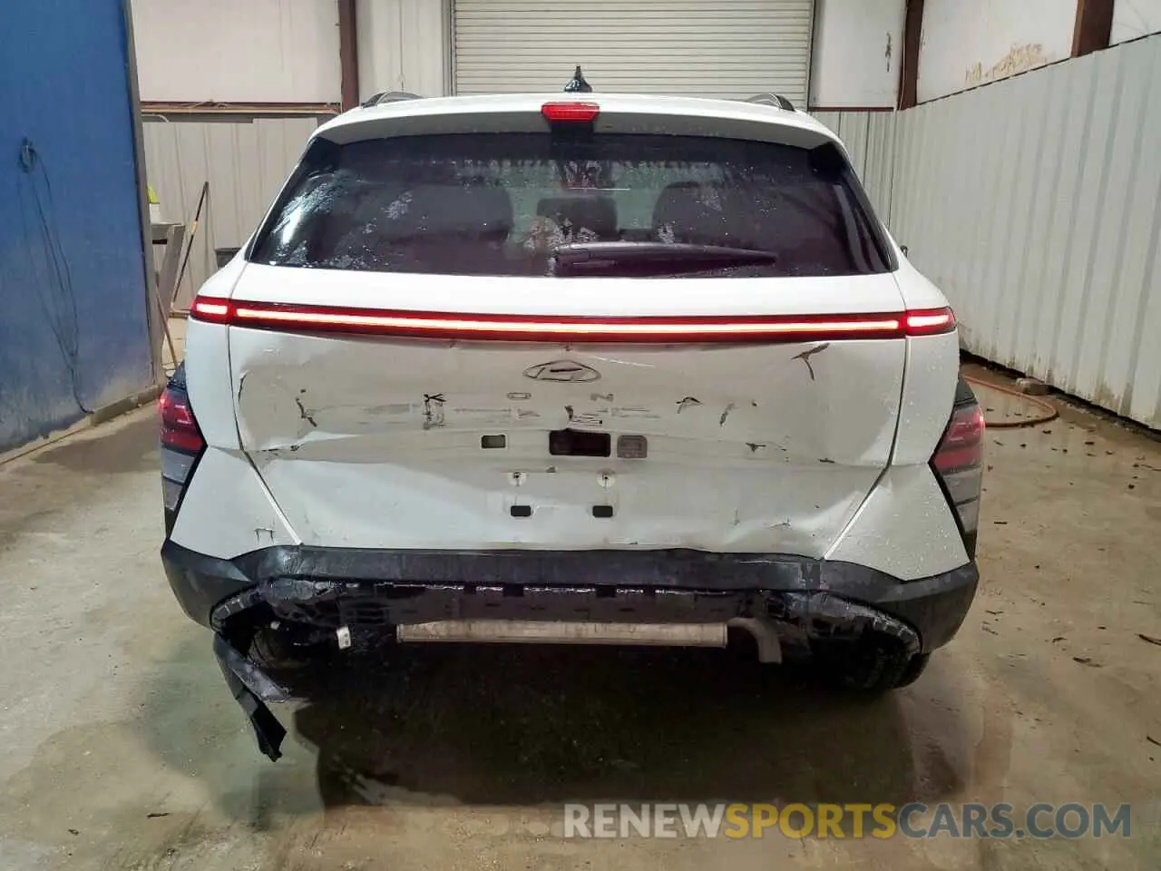 6 Photograph of a damaged car KM8HB3AB9SU235843 HYUNDAI KONA 2025