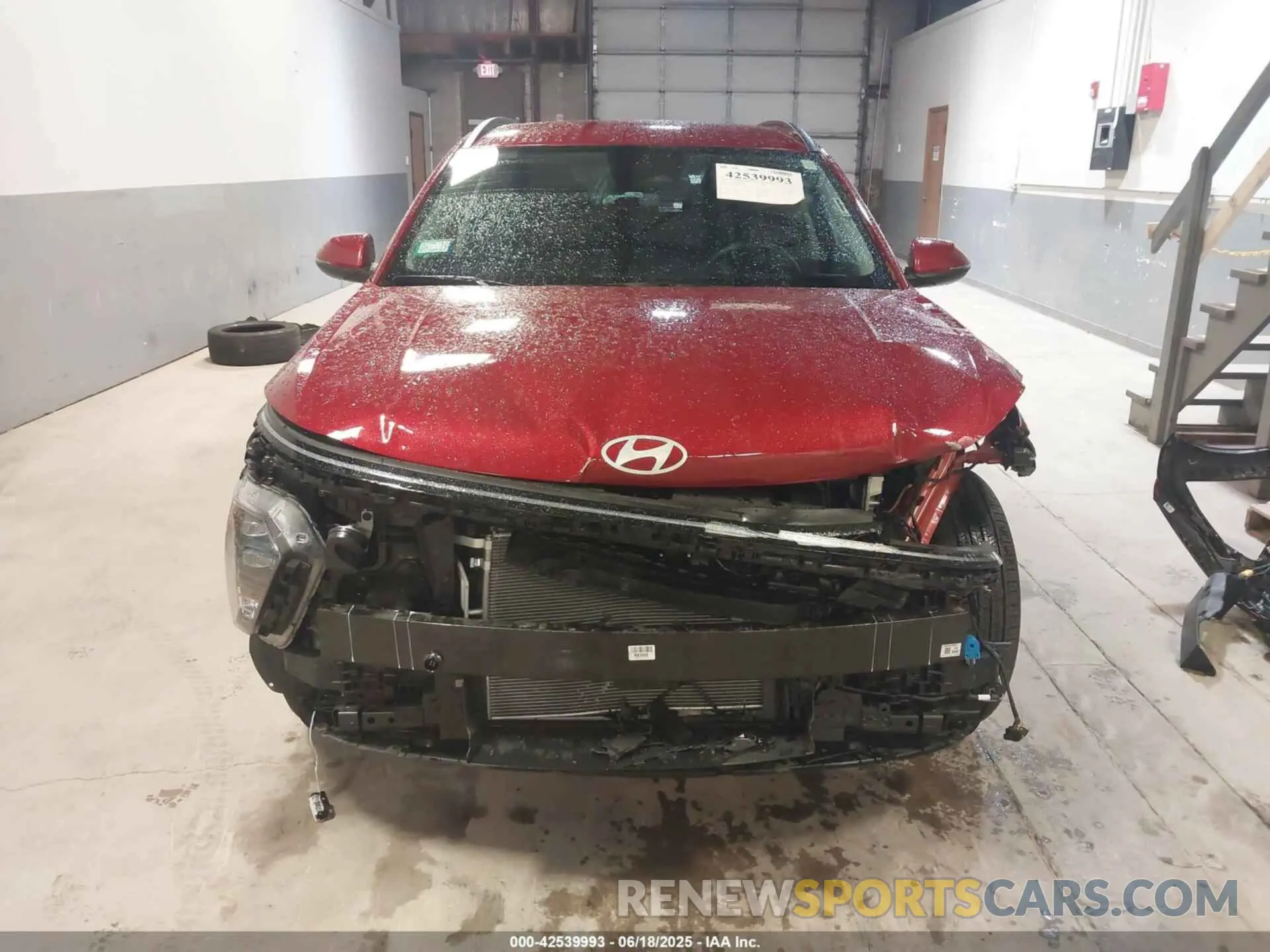 13 Photograph of a damaged car KM8HB3AB9SU237396 HYUNDAI KONA 2025