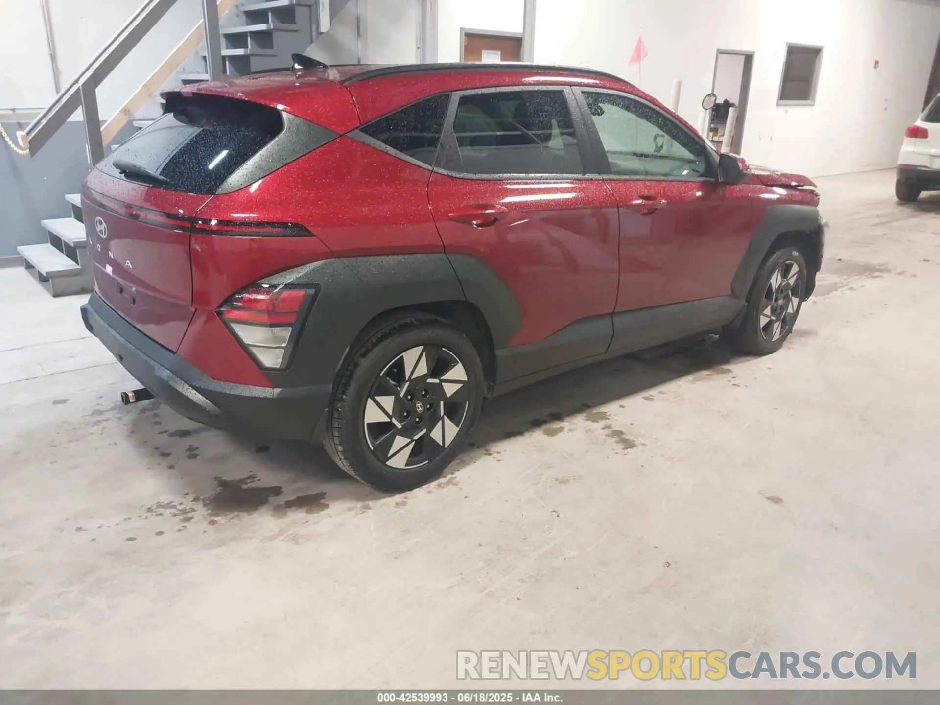 4 Photograph of a damaged car KM8HB3AB9SU237396 HYUNDAI KONA 2025