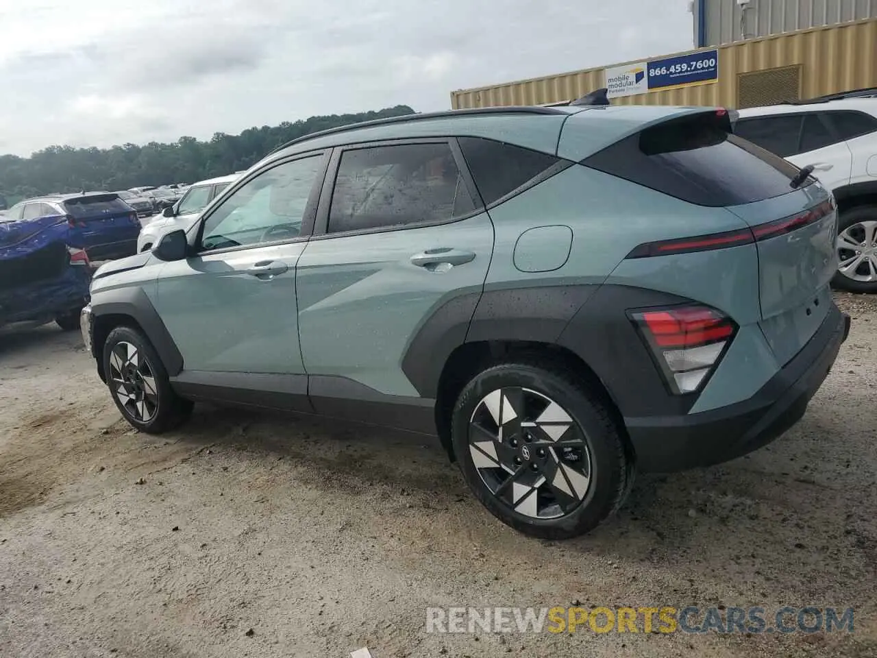 2 Photograph of a damaged car KM8HB3ABXSU294402 HYUNDAI KONA 2025