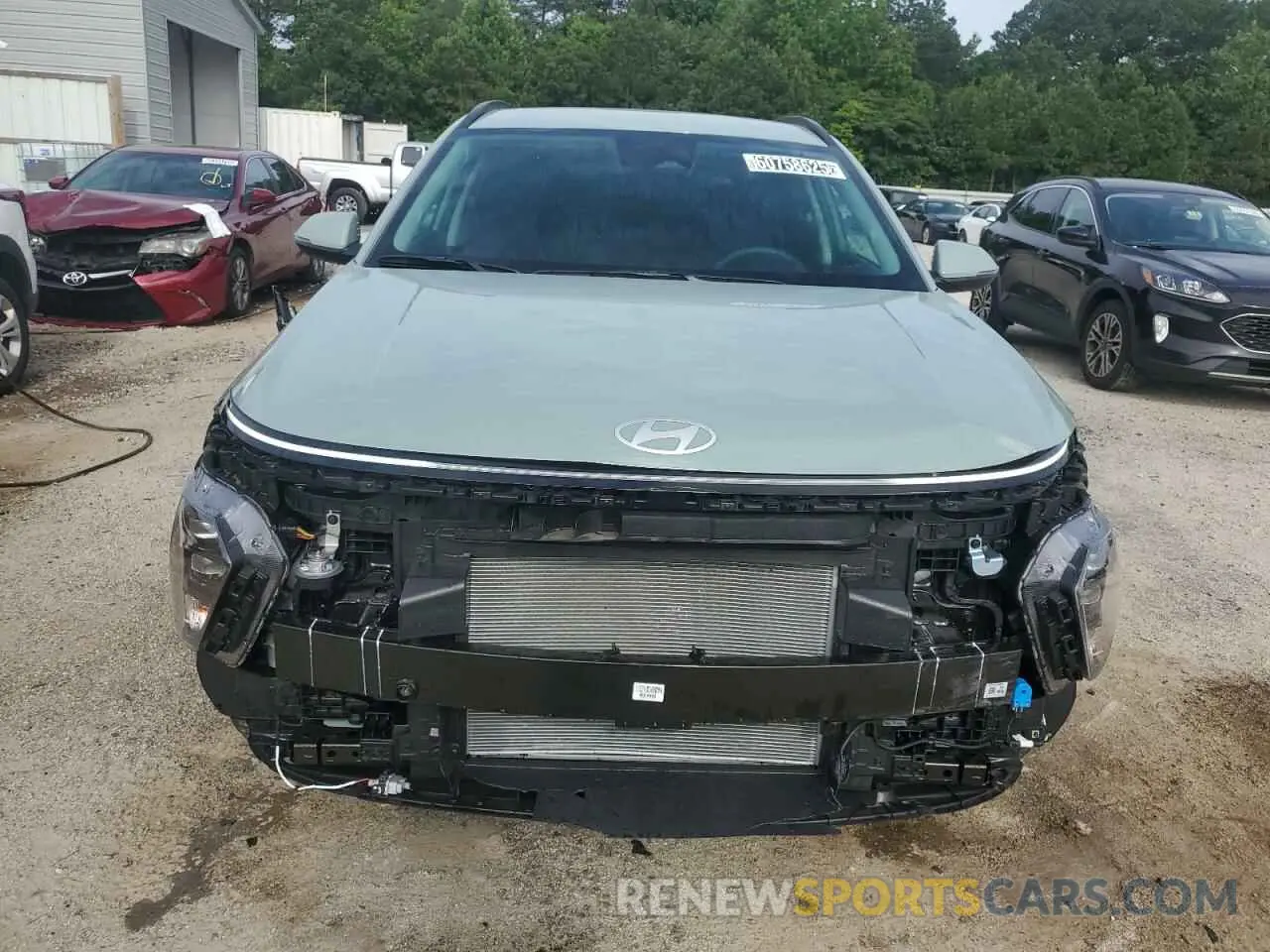 5 Photograph of a damaged car KM8HB3ABXSU294402 HYUNDAI KONA 2025