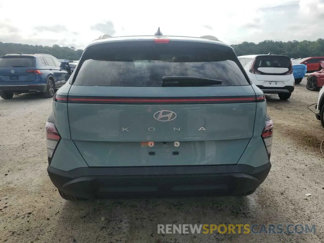 6 Photograph of a damaged car KM8HB3ABXSU294402 HYUNDAI KONA 2025