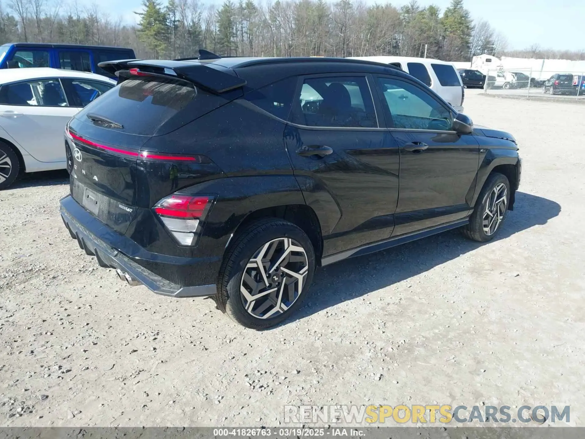 4 Photograph of a damaged car KM8HBCA32SU200070 HYUNDAI KONA 2025
