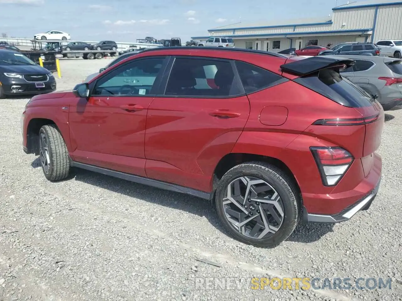 2 Photograph of a damaged car KM8HBCA33SU251352 HYUNDAI KONA 2025