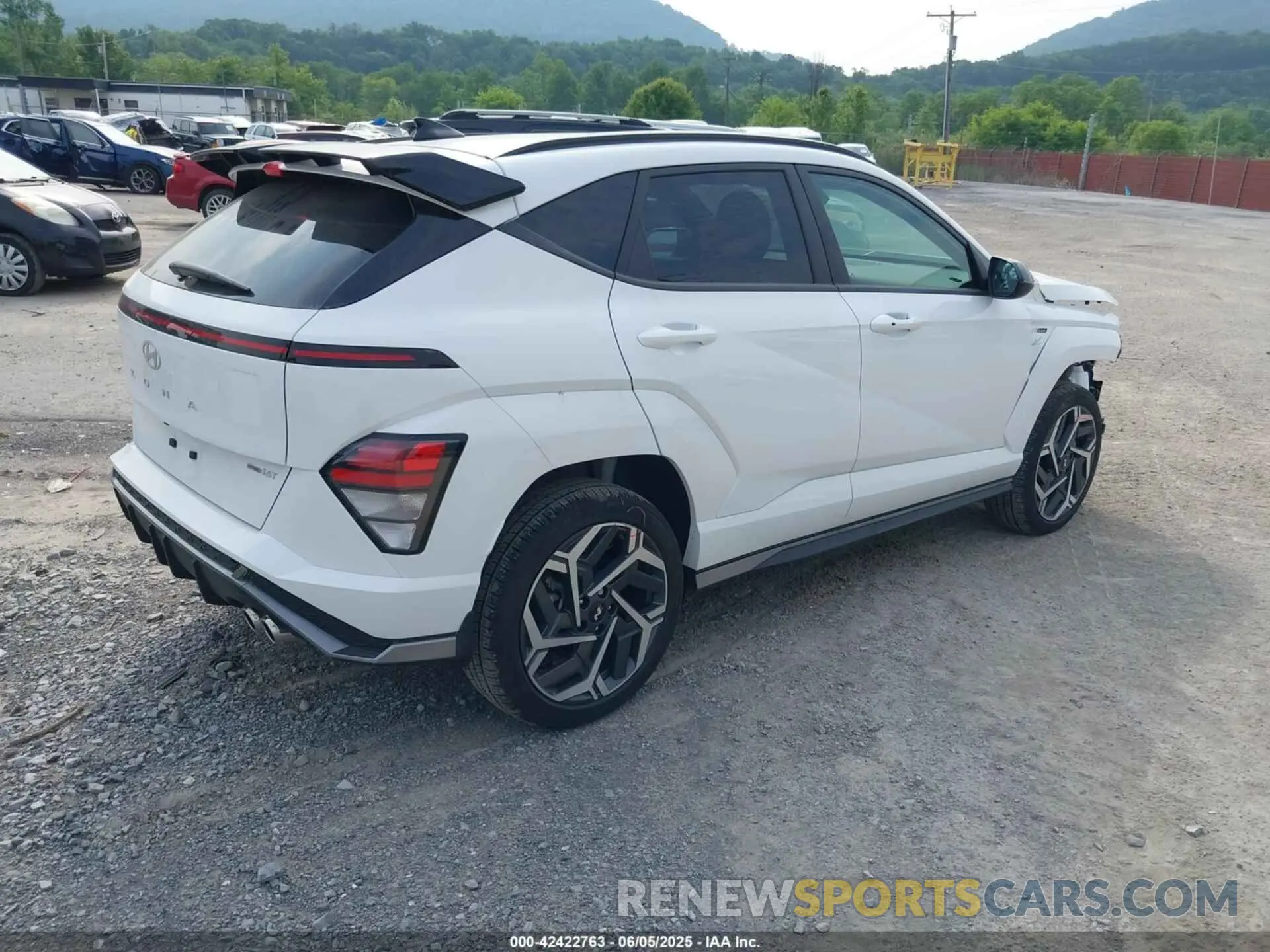 4 Photograph of a damaged car KM8HBCA39SU190377 HYUNDAI KONA 2025
