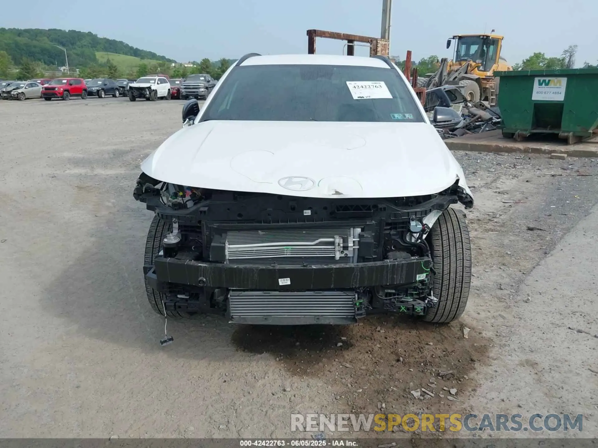 6 Photograph of a damaged car KM8HBCA39SU190377 HYUNDAI KONA 2025