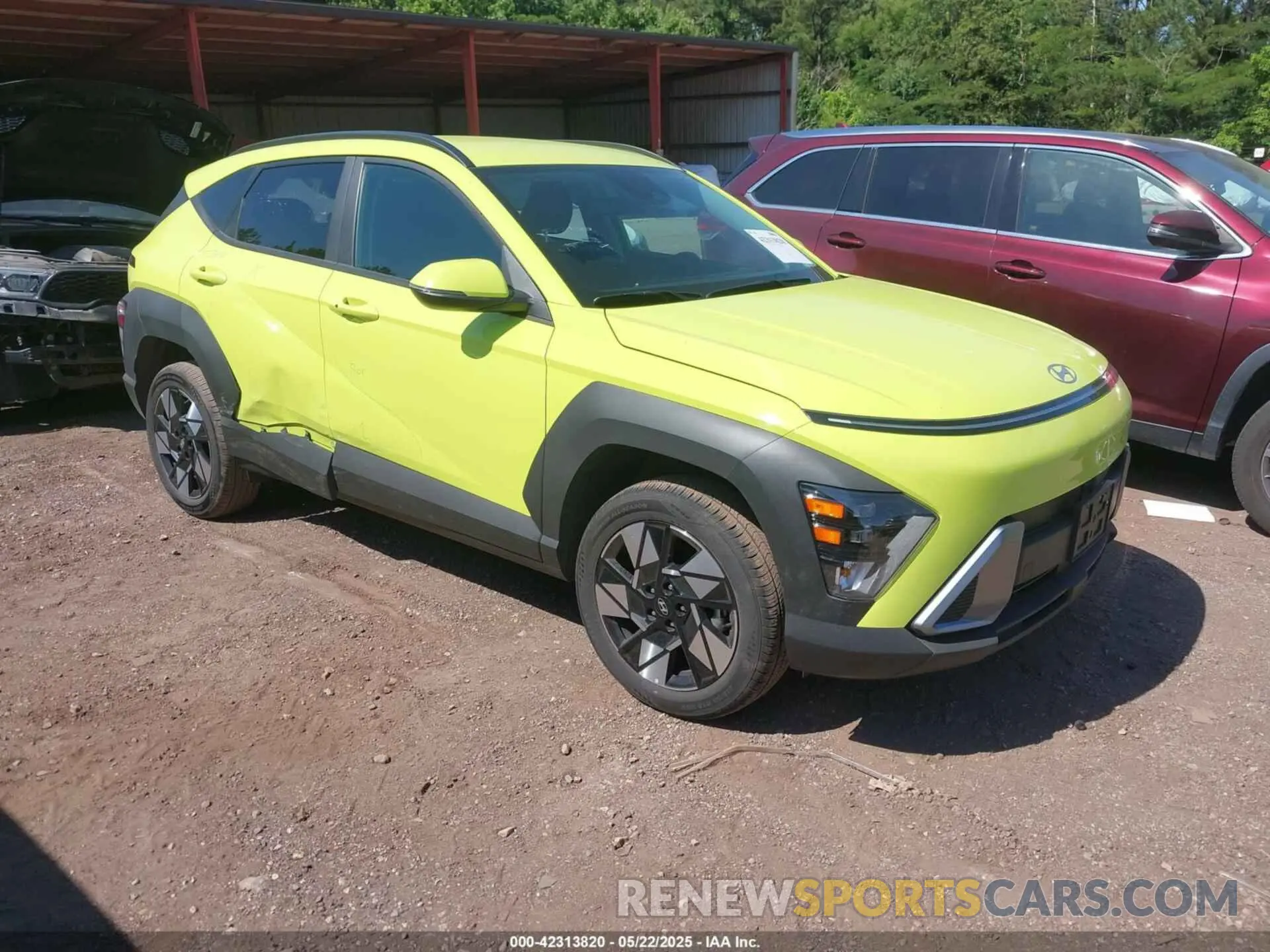 1 Фотография поврежденного автомобиля KM8HBCAB0SU205033 HYUNDAI KONA 2025