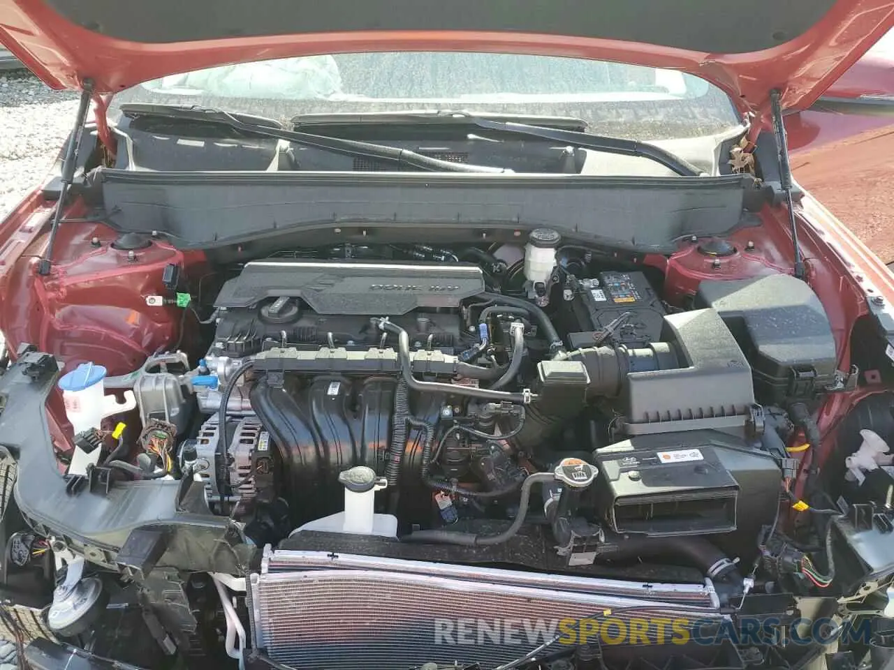 12 Photograph of a damaged car KM8HBCAB2SU219872 HYUNDAI KONA 2025