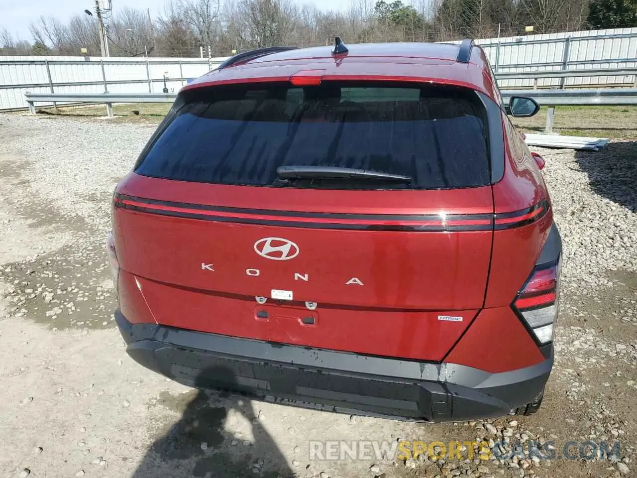 6 Photograph of a damaged car KM8HBCAB2SU219872 HYUNDAI KONA 2025