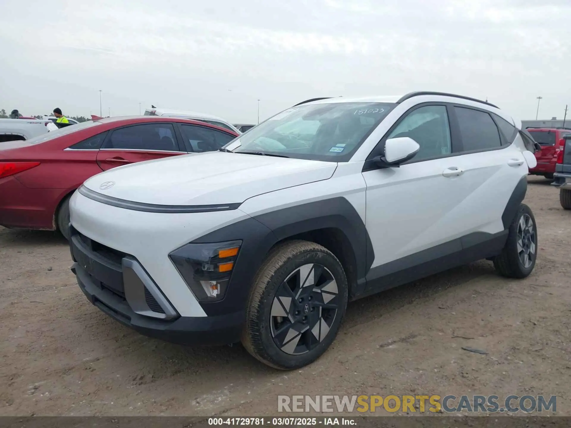 2 Photograph of a damaged car KM8HBCAB3SU199373 HYUNDAI KONA 2025