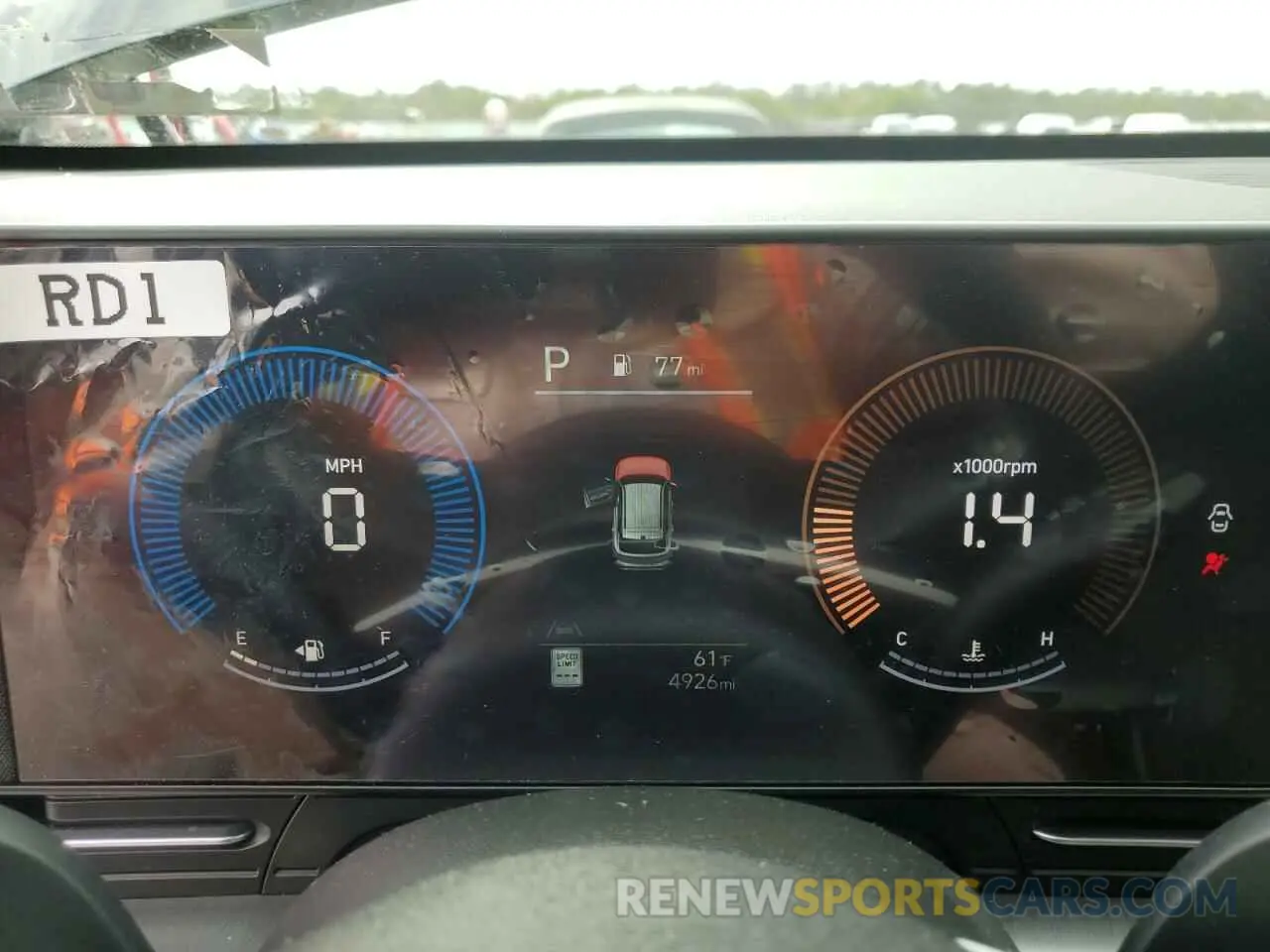 9 Photograph of a damaged car KM8HBCAB3SU212655 HYUNDAI KONA 2025