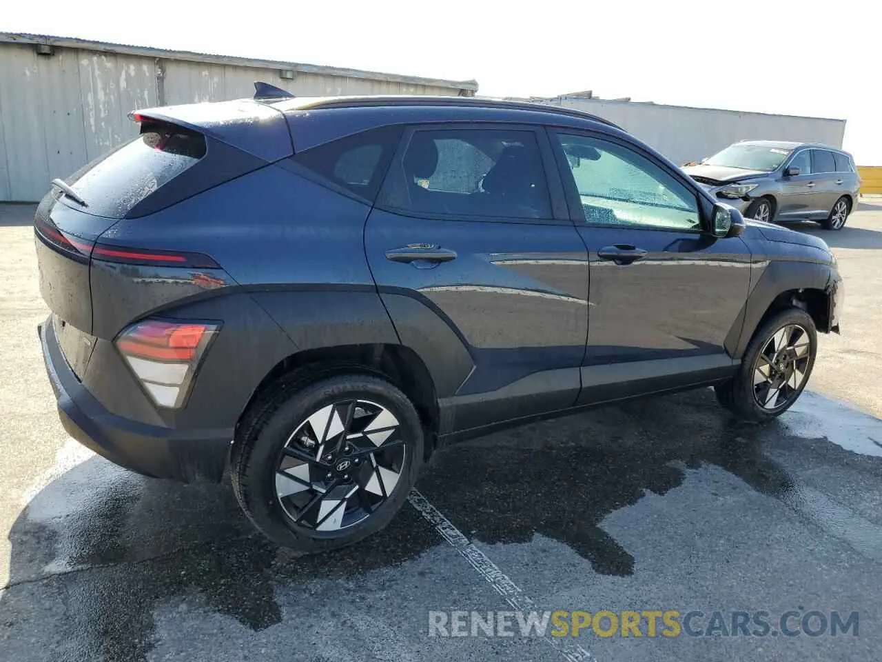 3 Photograph of a damaged car KM8HBCAB3SU215216 HYUNDAI KONA 2025