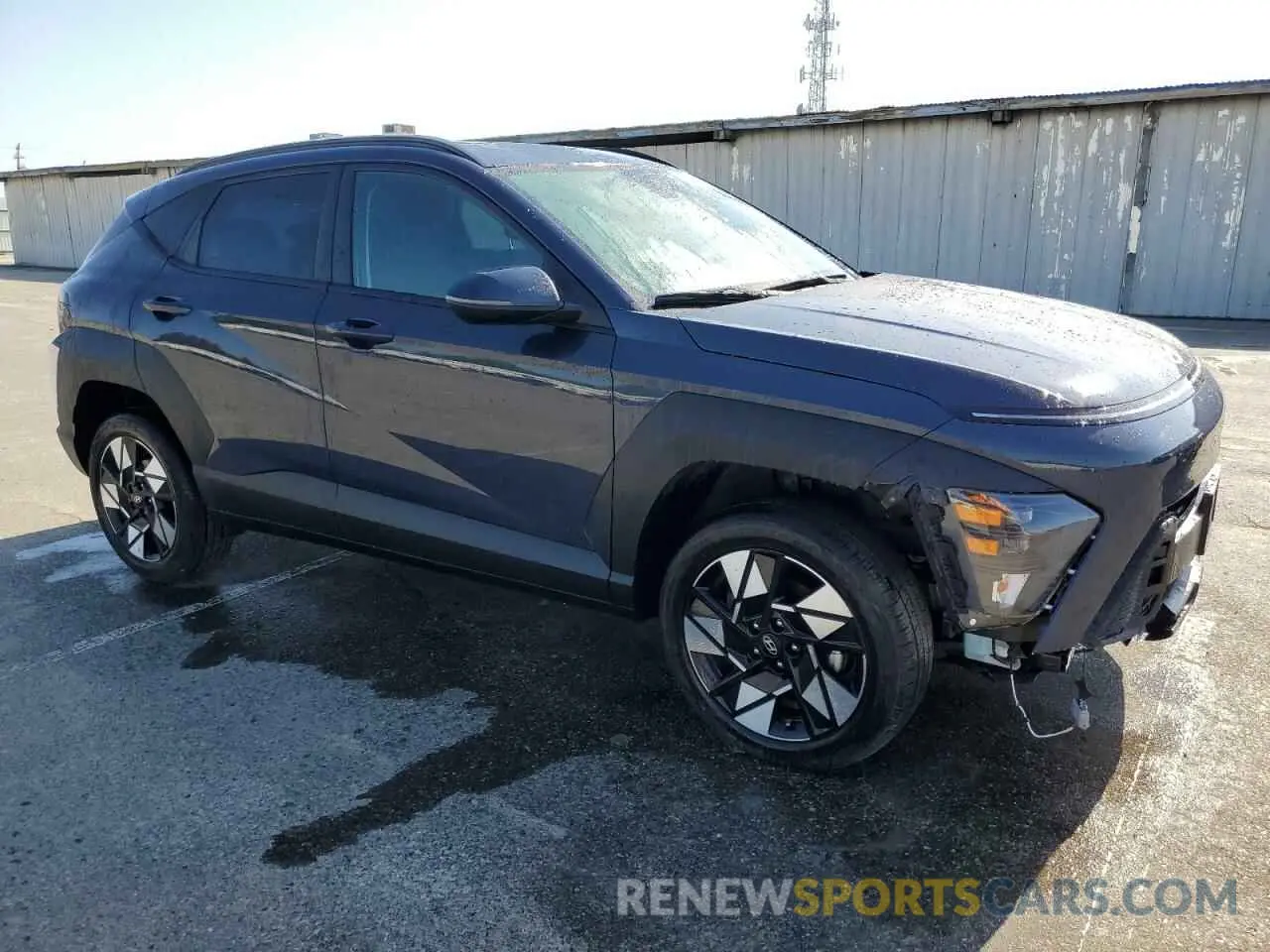 4 Photograph of a damaged car KM8HBCAB3SU215216 HYUNDAI KONA 2025