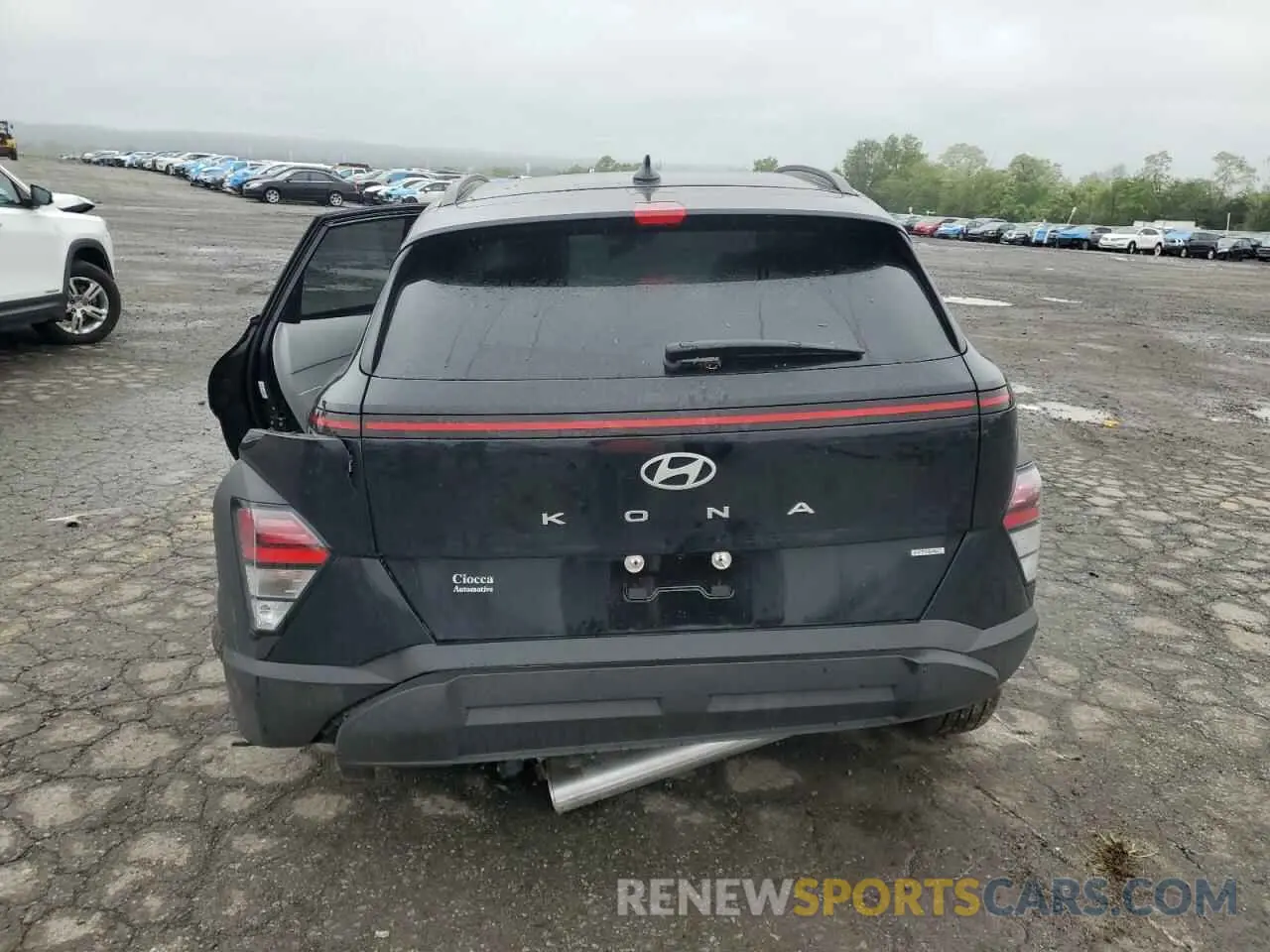6 Photograph of a damaged car KM8HBCAB3SU224370 HYUNDAI KONA 2025