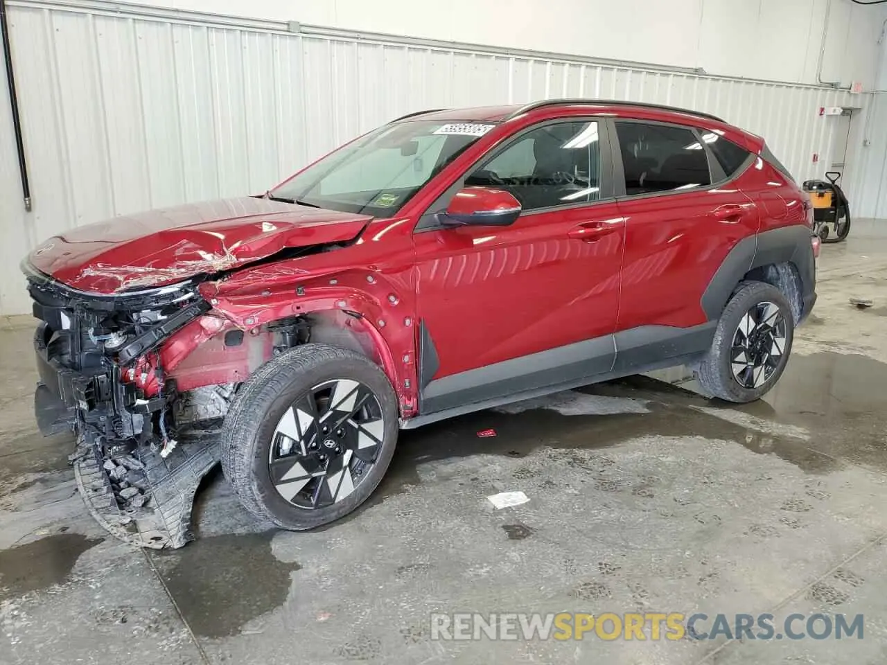 1 Фотография поврежденного автомобиля KM8HBCAB3SU233439 HYUNDAI KONA 2025