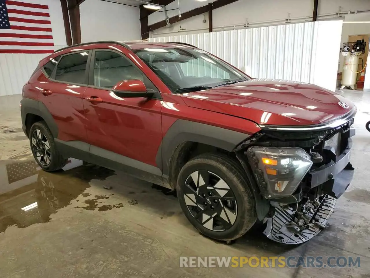 4 Фотография поврежденного автомобиля KM8HBCAB3SU233439 HYUNDAI KONA 2025