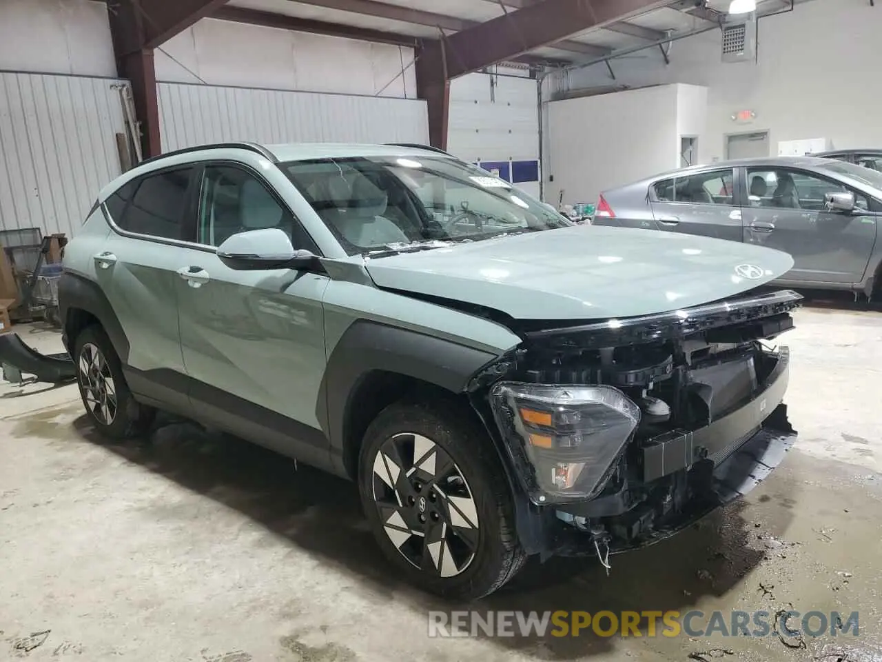 4 Photograph of a damaged car KM8HBCAB6SU189811 HYUNDAI KONA 2025
