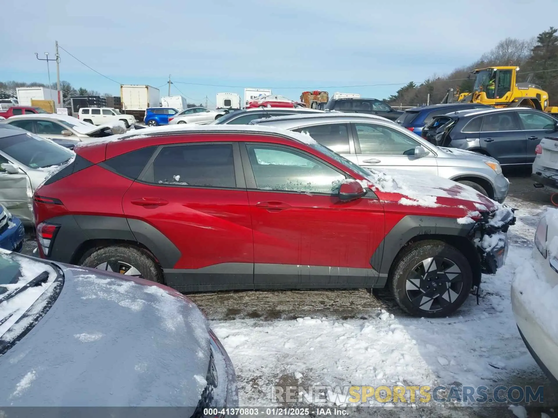 14 Photograph of a damaged car KM8HBCAB6SU195351 HYUNDAI KONA 2025