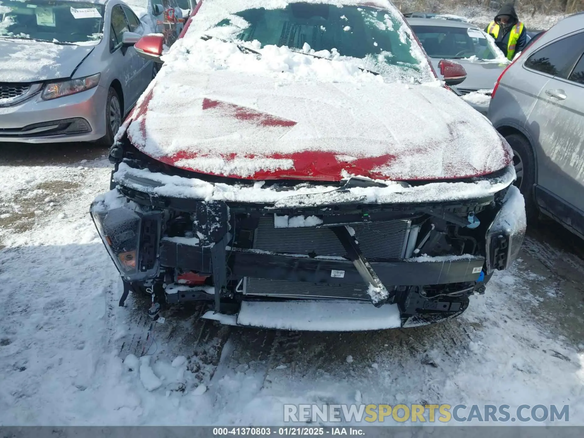 6 Photograph of a damaged car KM8HBCAB6SU195351 HYUNDAI KONA 2025