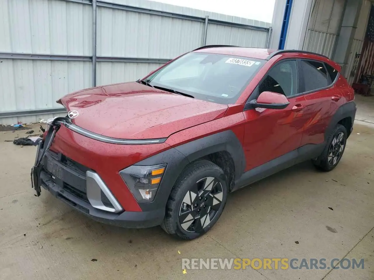 1 Photograph of a damaged car KM8HBCAB6SU204307 HYUNDAI KONA 2025