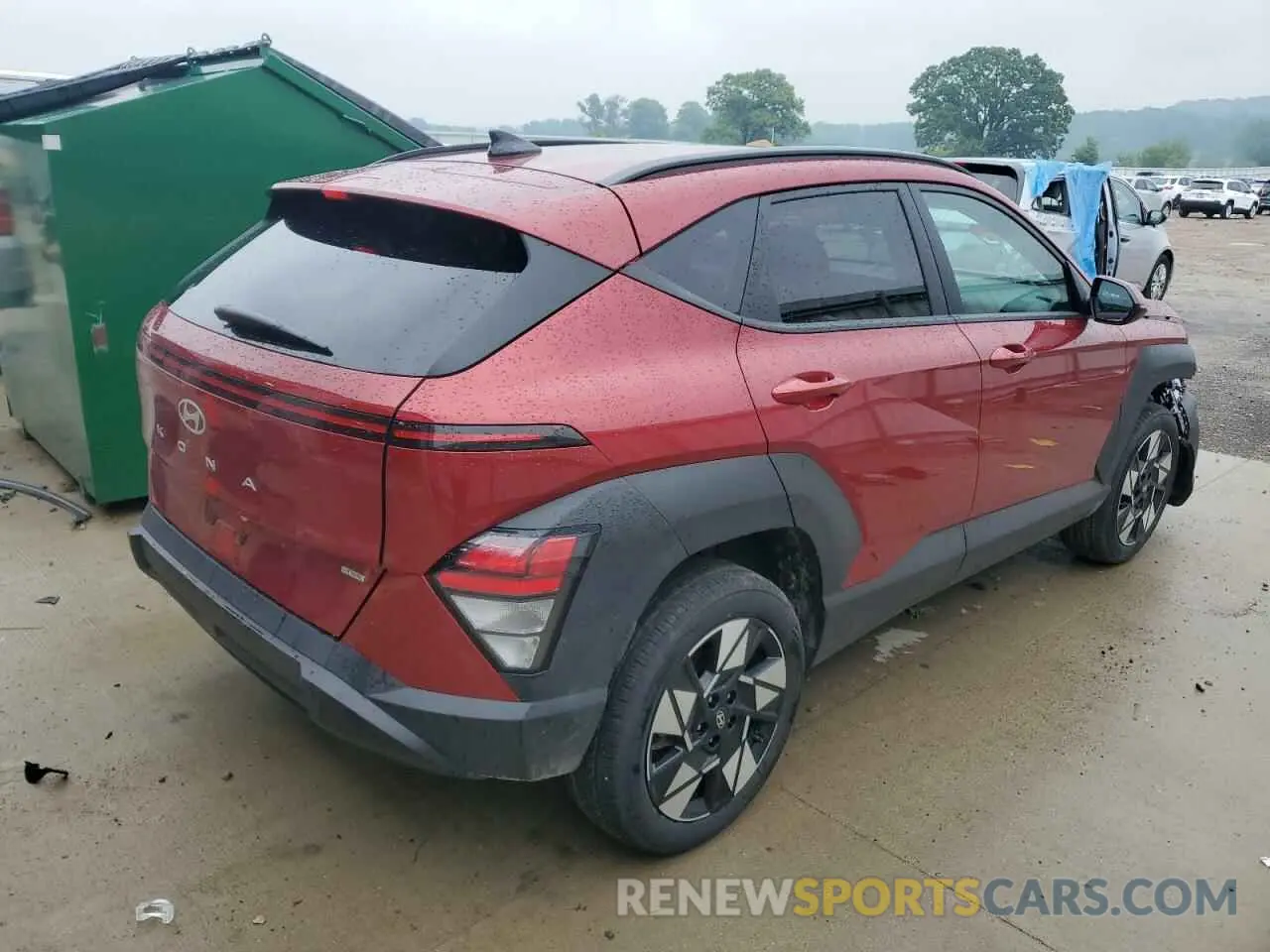 3 Photograph of a damaged car KM8HBCAB6SU204307 HYUNDAI KONA 2025