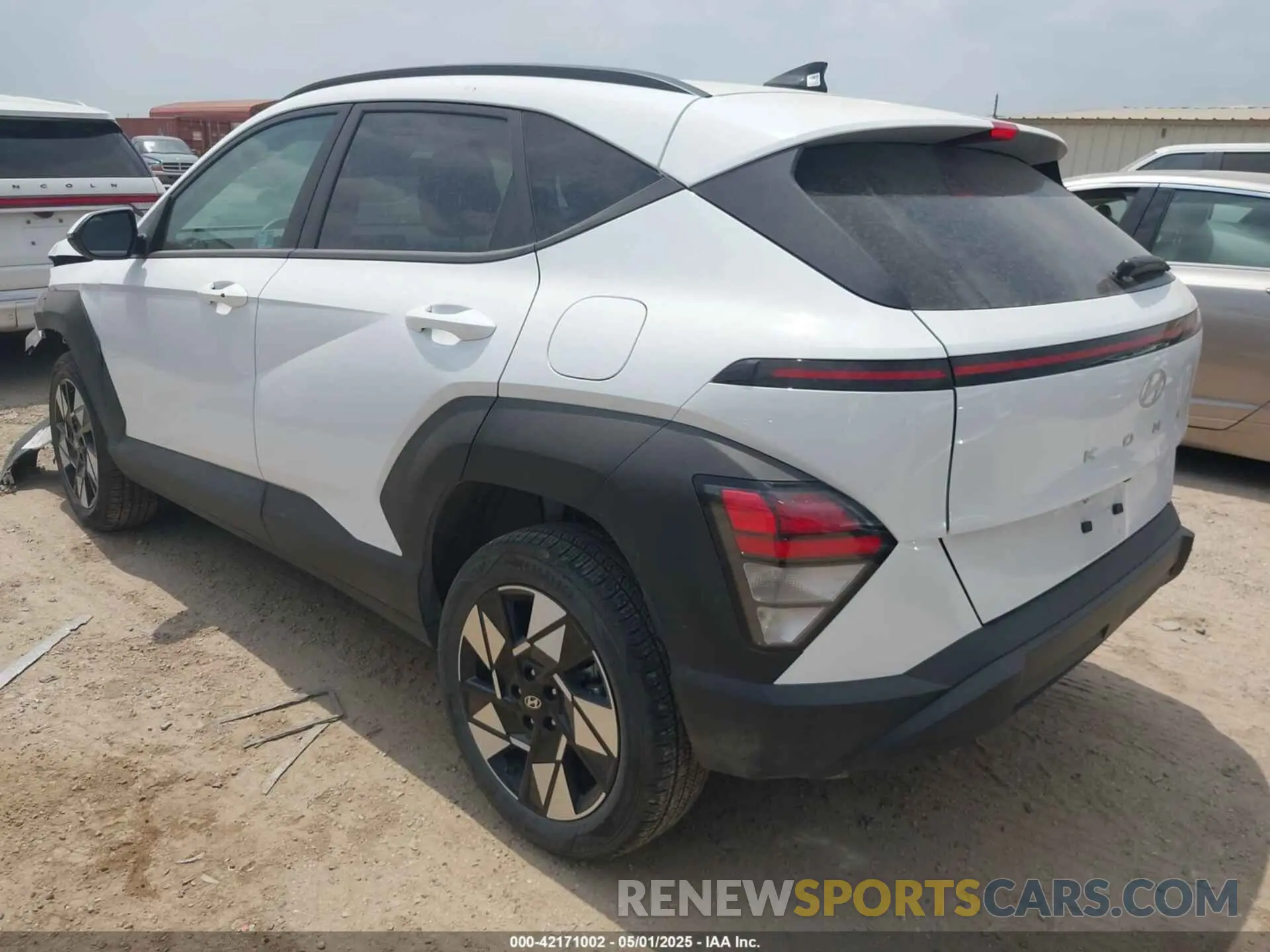 3 Photograph of a damaged car KM8HBCAB6SU204372 HYUNDAI KONA 2025