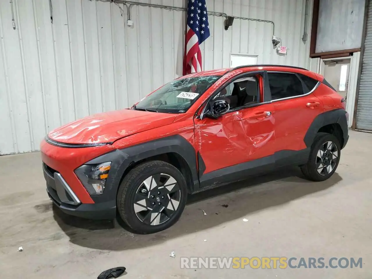 1 Photograph of a damaged car KM8HBCAB7SU201562 HYUNDAI KONA 2025