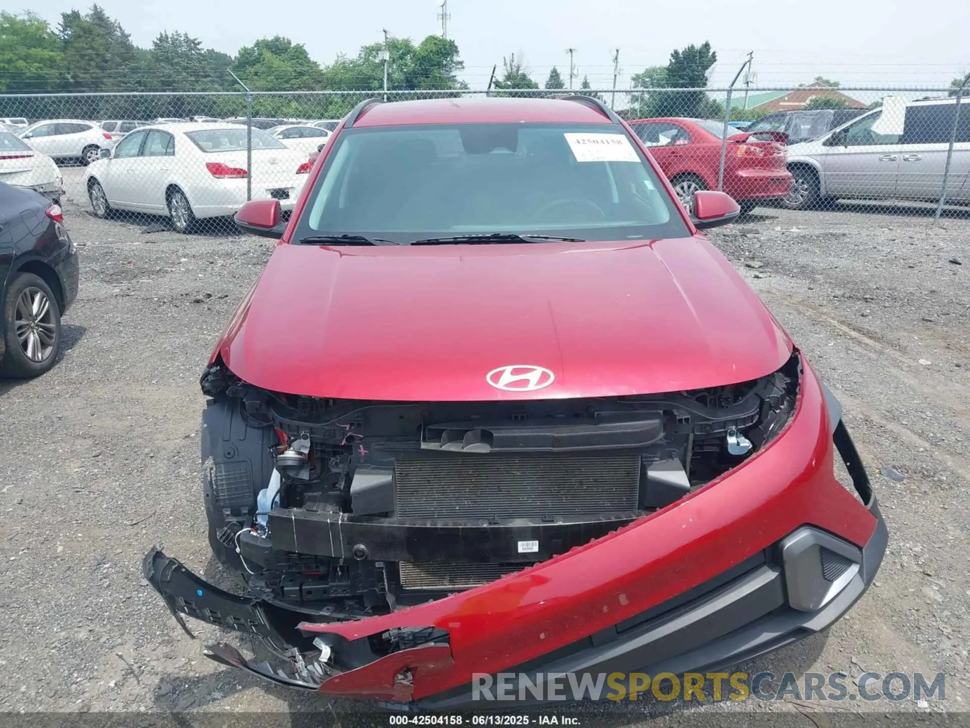12 Photograph of a damaged car KM8HBCAB8SU201957 HYUNDAI KONA 2025