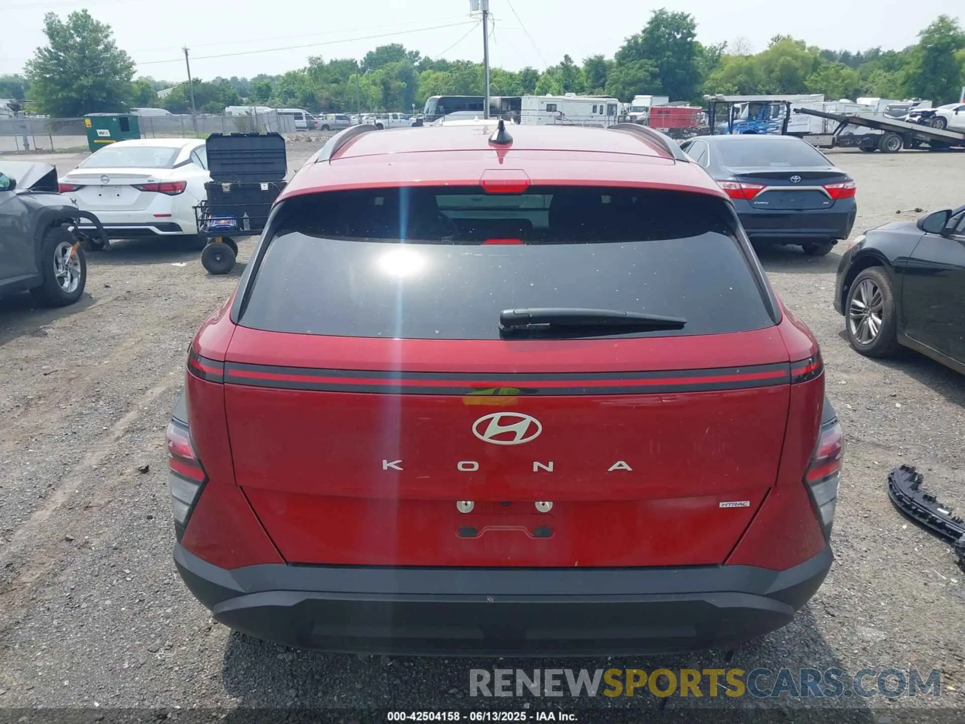 16 Photograph of a damaged car KM8HBCAB8SU201957 HYUNDAI KONA 2025