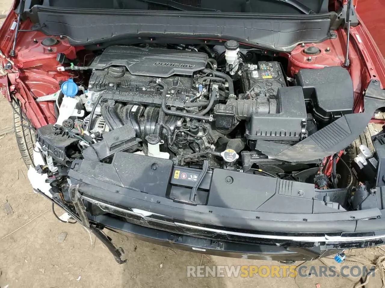 12 Photograph of a damaged car KM8HBCAB9SU204284 HYUNDAI KONA 2025