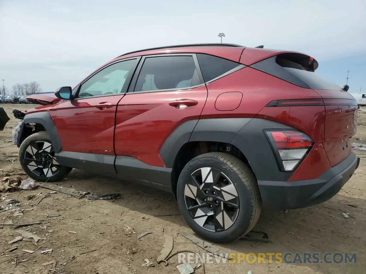 2 Photograph of a damaged car KM8HBCAB9SU204284 HYUNDAI KONA 2025