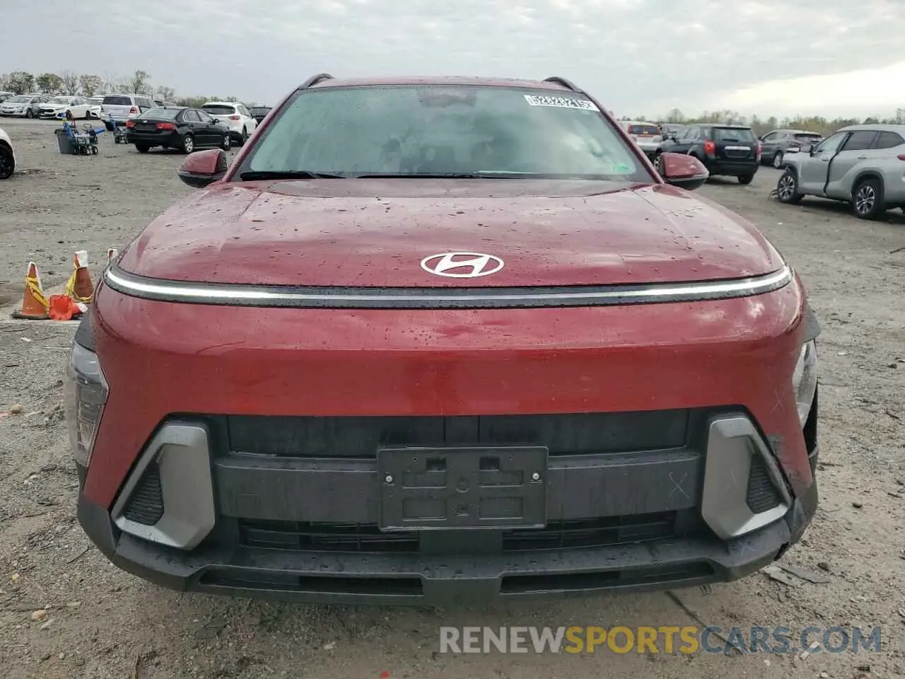 5 Photograph of a damaged car KM8HBCAB9SU286100 HYUNDAI KONA 2025