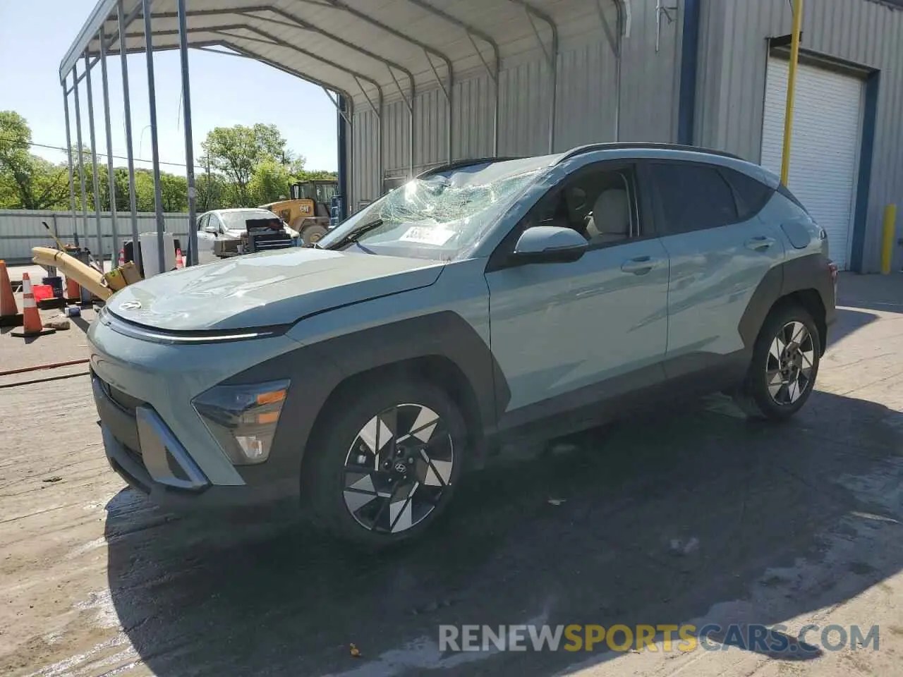 1 Photograph of a damaged car KM8HC3AB5SU209138 HYUNDAI KONA 2025