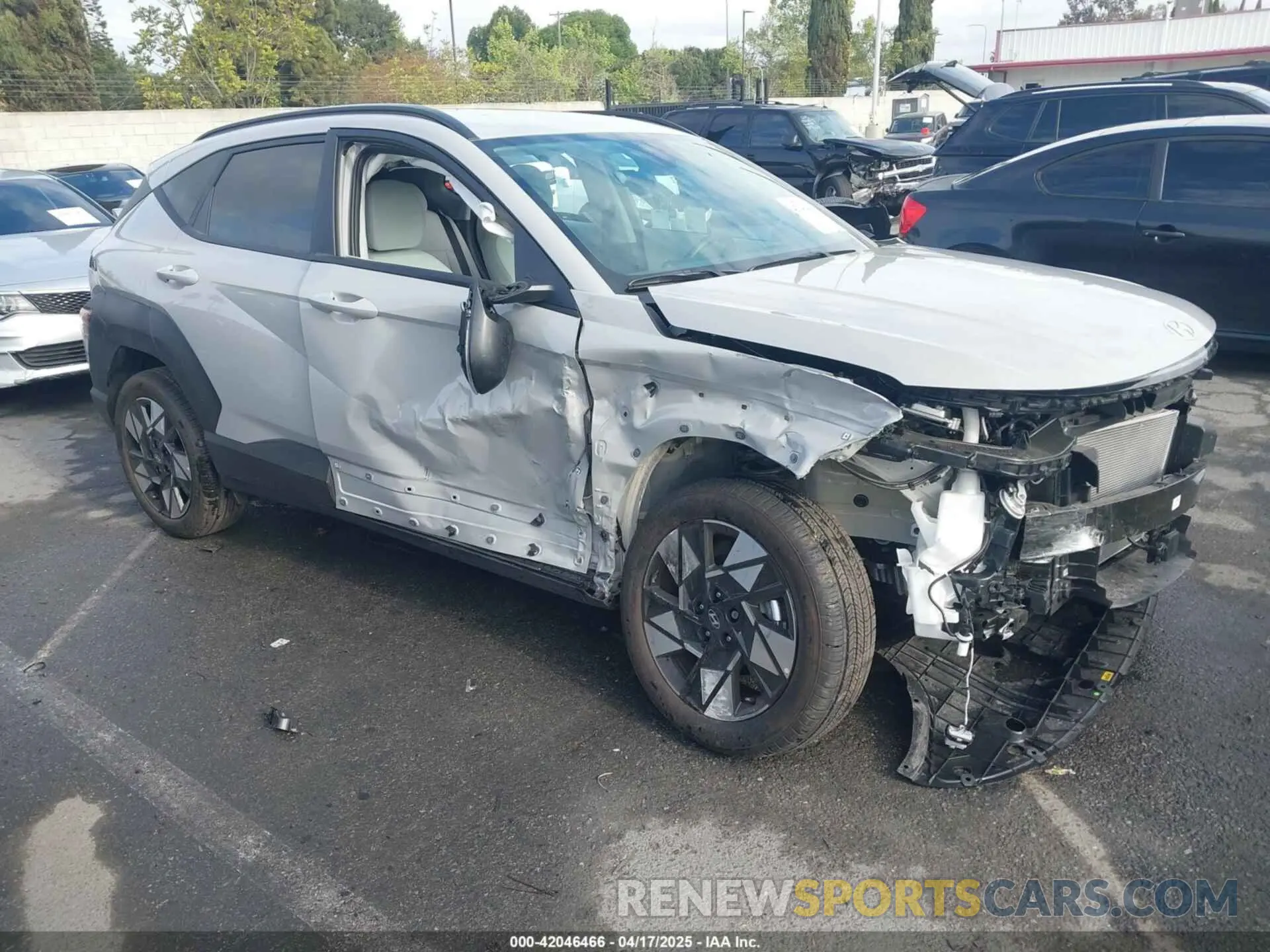1 Photograph of a damaged car KM8HC3AB7SU228435 HYUNDAI KONA 2025