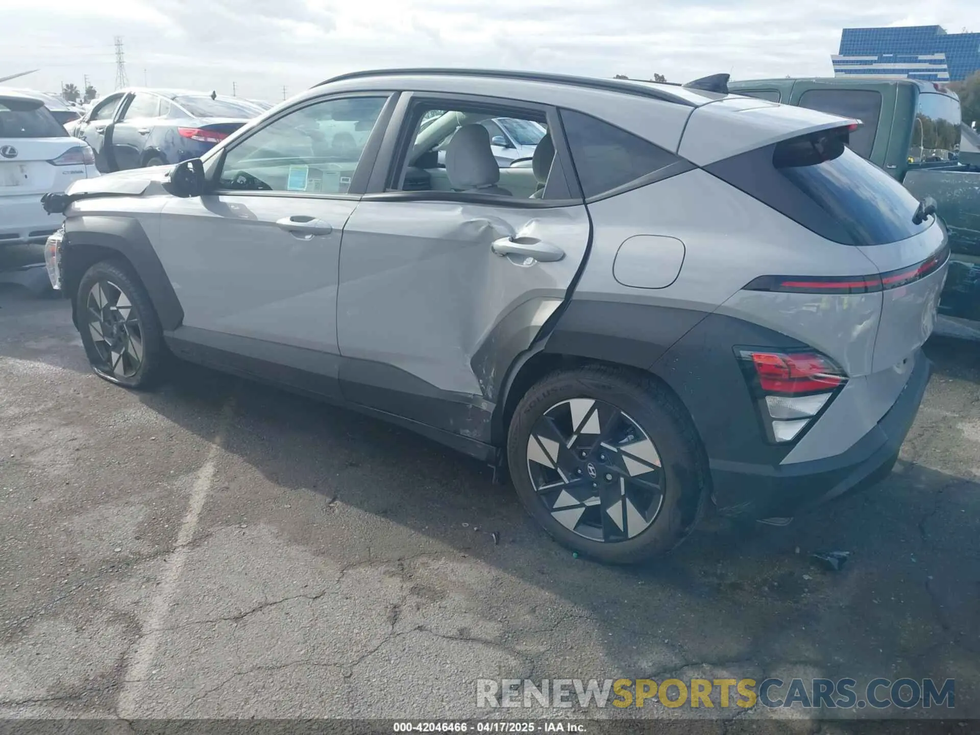 3 Photograph of a damaged car KM8HC3AB7SU228435 HYUNDAI KONA 2025