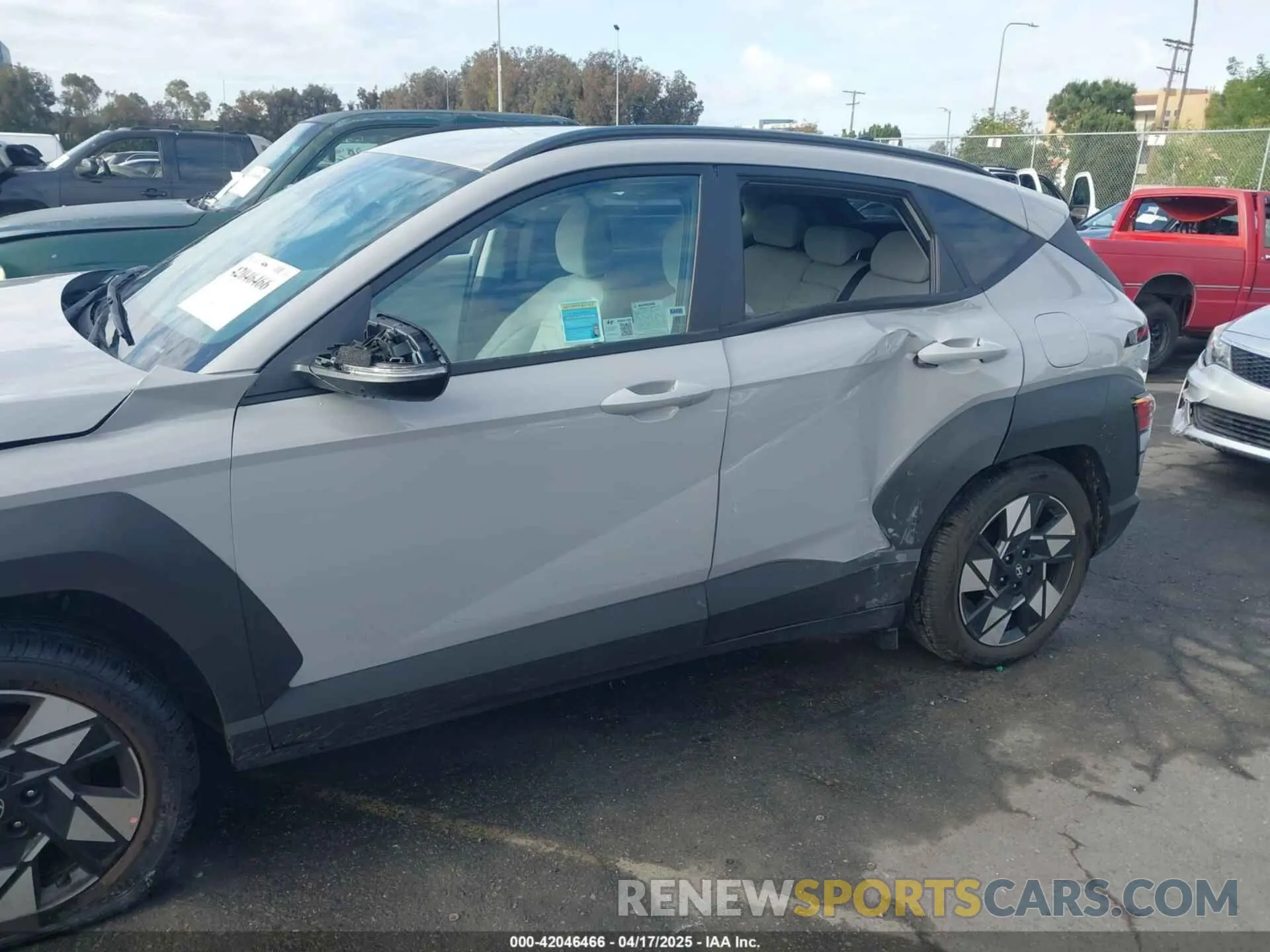 6 Photograph of a damaged car KM8HC3AB7SU228435 HYUNDAI KONA 2025